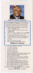 "Pick Pickrum" campaign flier