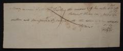 Receipt of Mr. J. Sudler