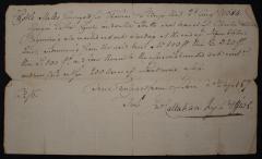 Land contract between Thomas Collinss and John Callahan