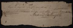 Payment from Capy Pritechett to Andrew Mark Milloughby