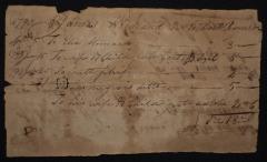 Financial record of James Woodland