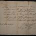 Letter: Ben Comegys to Mr. A. Whalock, May 19, 1791