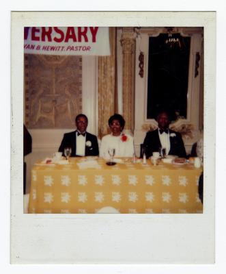 Sam Ringgold and others at Friendship Baptist Church's 54th anniversary