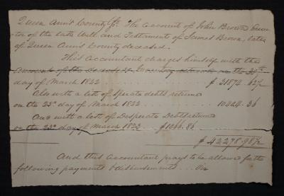 The will of John Brown 