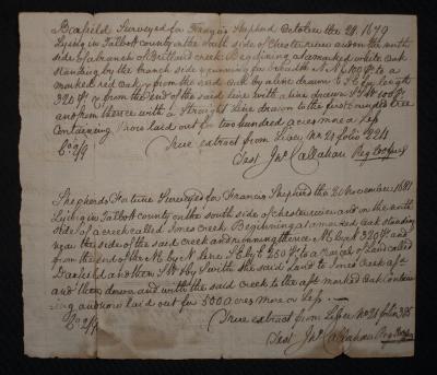 “Courses of Barfield, Shepherds Fortune & White Marsh Addition”