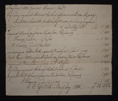 Record of financial court cases