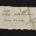 Bill of services from Dr. William Skinner to William Ridgaway
