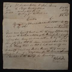 "Dr. Andrew Lalsair to John Burns"