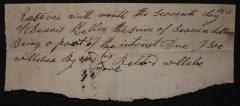 Payment made by Dennis Kelley 
