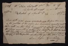 "Chas Burgess ag John Seward"