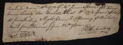 Record of James Sparks agricultural exchange