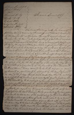 Court petition concerning the debts of deceased Dennis Kelly