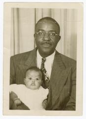 George Nickerson and granddaughter 