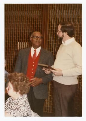 Sam Ringgold Sr. at Actual annual retirement celebration 