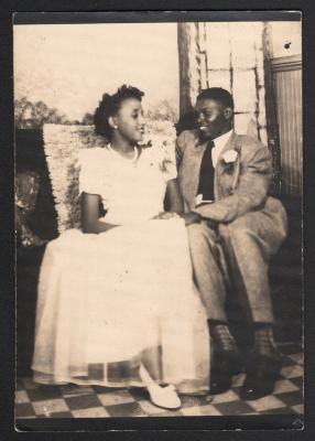 Eleanor Nickerson and Samuel Ringgold's wedding day