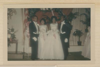 Debutantes with escorts
