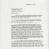 Pres. Daniel Gibson letter to Miss Carolyn Erwin