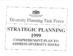 Diversity Planning Task Force Strategic Planning
