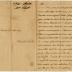 Letter from Alphonsa Blake to their lawyer Joseph Wickes