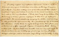 Letter from Alphonsa Blake to their lawyer Joseph Wickes