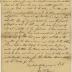 Letter from Joseph Brice to his lawyer Joseph Wickes