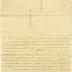 Letter from Alphonsa Blake to their lawyer Joseph Wickes