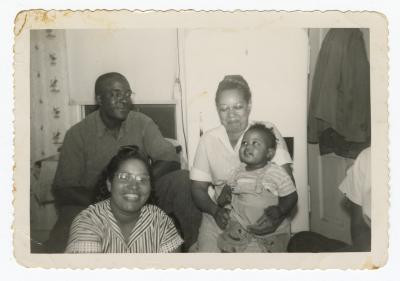 George and Essie Hutchins Nickerson, Emma Hutchins, and Airlee Ringgold Johnson