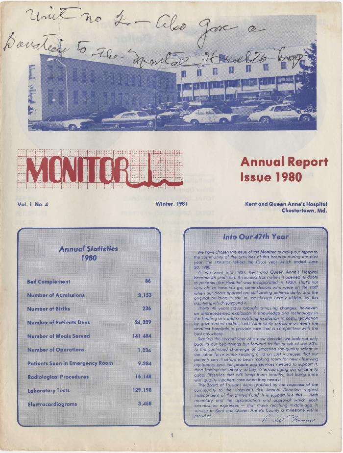 Monitor thank you to the Auxiliary
