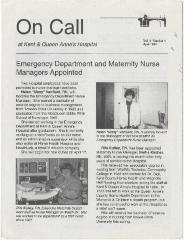 On Call at Queen Anne's Hospital