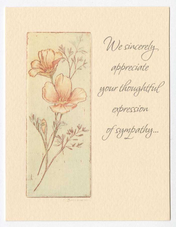 Thank you card