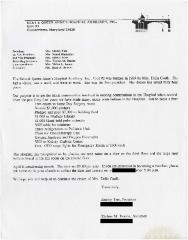 Informational and membership interest letter