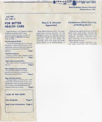 For better health care 