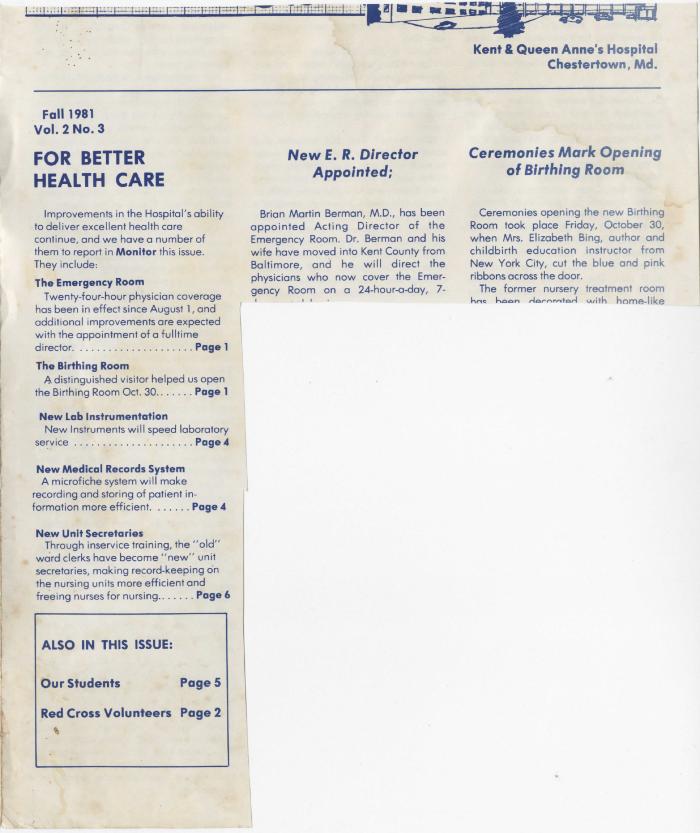 For better health care 