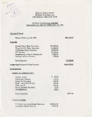 Yearly financial report: February 28, 1995 to February 29, 1996