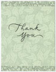 Thank you card