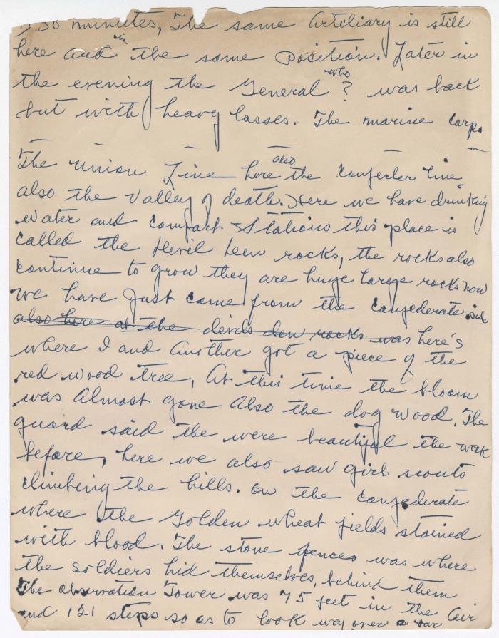 The Hospital Auxiliary unit no. 2 trip to Gettysburg