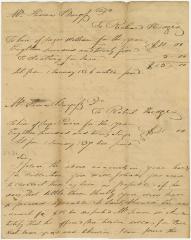 Agreement between Richard Hodges and Thomas Burgys