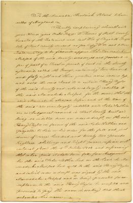 James Kelly estate papers