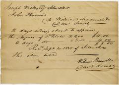 Appraisers bill to William Maxwell and Doug Jones