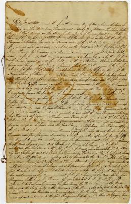 Peregrine Letherbury deed