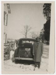 Man in snow