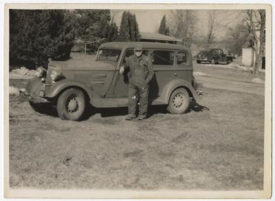 Man with car