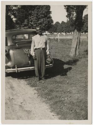 Man with car