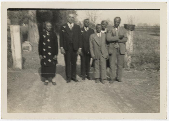 Group on road