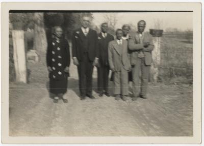Group on road