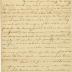 Letter from A. Calder to Joseph Wickes regarding James Parker estate