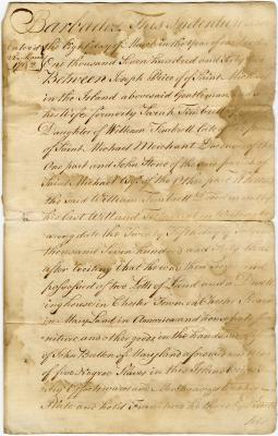Barbados indenture