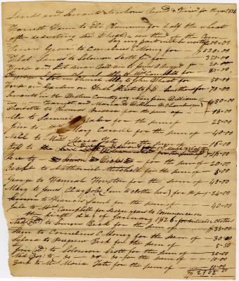 Land and Servants and to Whom Rented and Hired