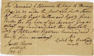 Promissory note