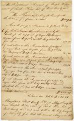 Sarah Piner estate accounts